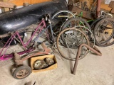 Group of Vintage Bike Parts & Pieces