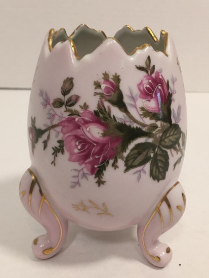 Vintage Napcoware Porcelain Footed Egg
