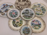 Group Lot of Porcelain Souvenir Collector Plates