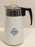 Vintage 10 Cup Corning Ware Percolator