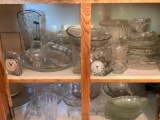 Cabinet Lot of Pressed Glass