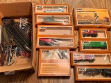 Lot of Tyco Train Cars & Track