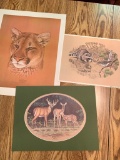 Group of 3 Don Northcutt Signed and Numbered Prints
