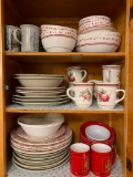 Kitchen Cabinet Of Dishes
