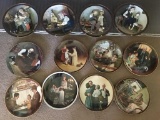 Large Group of Norman Rockwell Collector Plates