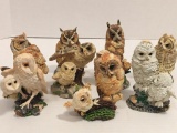 Hamilton Collection of Owls By Russell Willis
