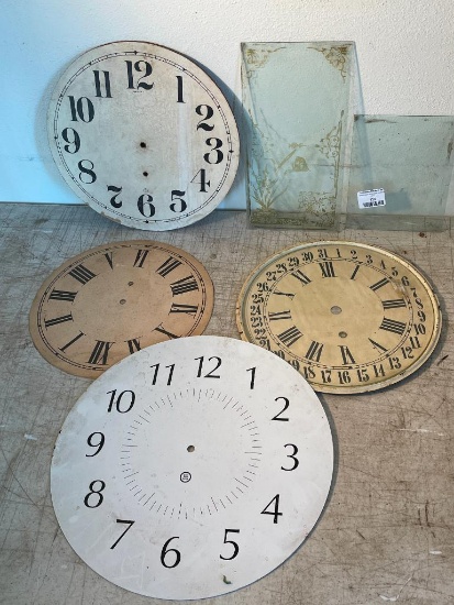Vintage Clock Parts