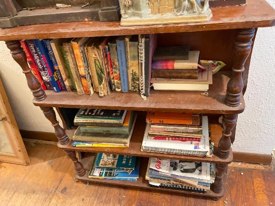 Bookshelf and Contents