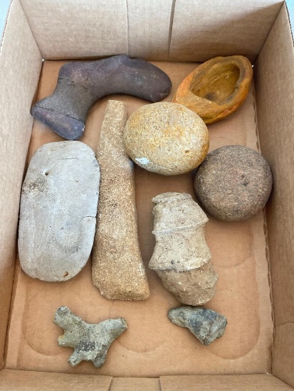 Group of Believed to be Native American Artifacts Found by Home Owner