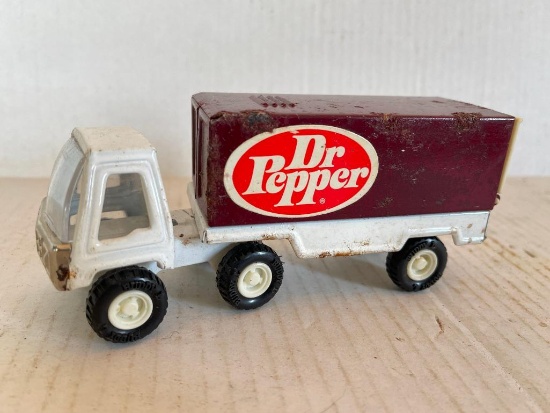 Vintage Metal Dr Pepper Toy Truck