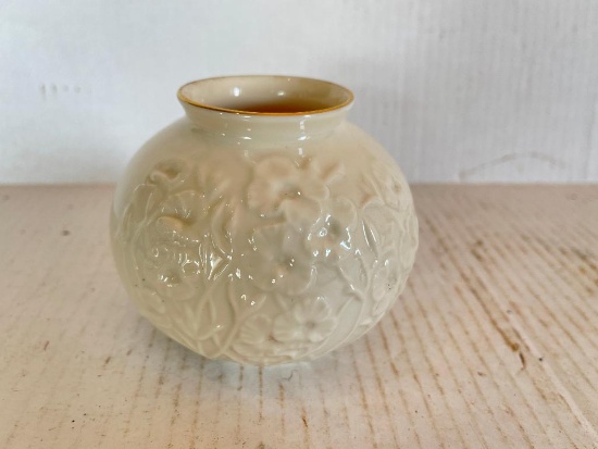 Small Lenox Porcelain Vase w/Floral Detail