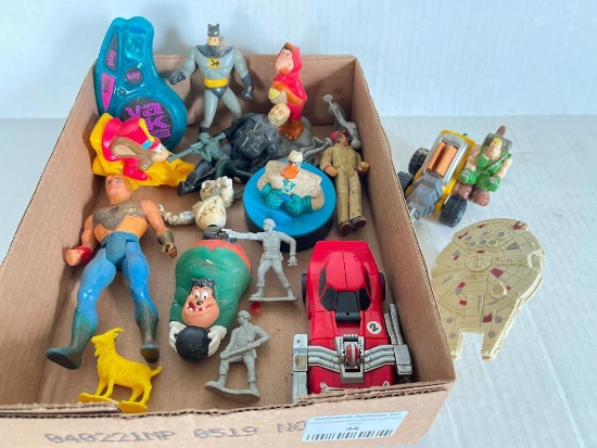 Vintage Lot of Toy Action Figures