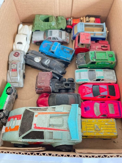 Vintage Metal Toy Die Cast Cars