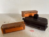 3 Piece Antique Lot Incl. Rolmonica Player Harmonica & Two Music Rolls