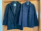 Navy Pea Coat and William Barry Jacket