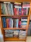 Bookshelf w/Books & Magazines