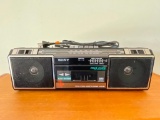 Sony Space Sound FM/AM Stereo Cassette Recorder Model CFS-280