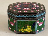 Small Cloisonne Type Box