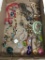Group of Costume Jewelry and Wire Rap & Beaded Jewelry
