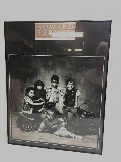 Framed Howard Berman Print