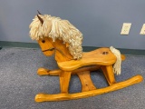 Wood Rocking Horse for the Kids!