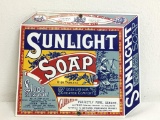 Metal Sunlight Soap Sign