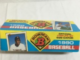 1 Complete Box of Bowman 1990 Baseball Cards and Another Box of Common 1990's Cards