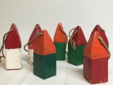 Group of Wooden Buoys