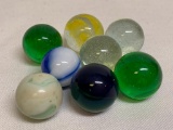 Group of 8 Vintage Marbles.