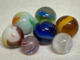 Group of 7 Vintage Marbles