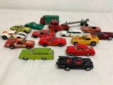 Group of Vintage Metal Cars (Incl Some Matchbox)
