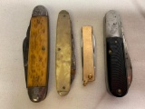 Group of 4 Vintage Pocket Knives