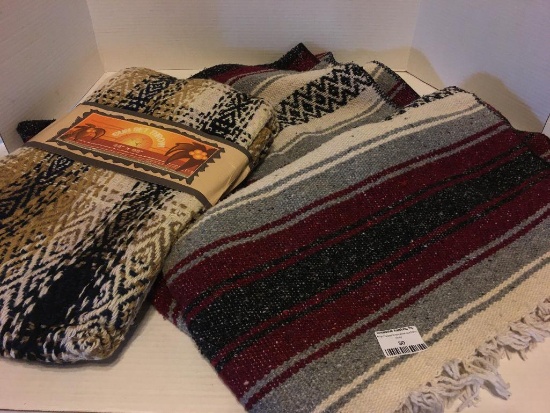 Pair of Throw Blankets