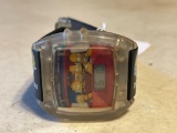 Vintage Simpsons Digital Wristwatch