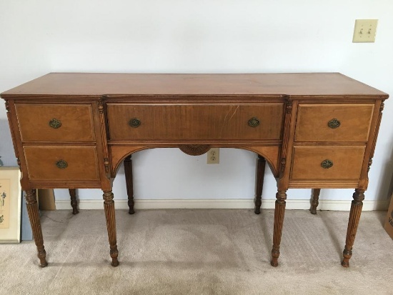 Antique Buffet w/5 Drawers