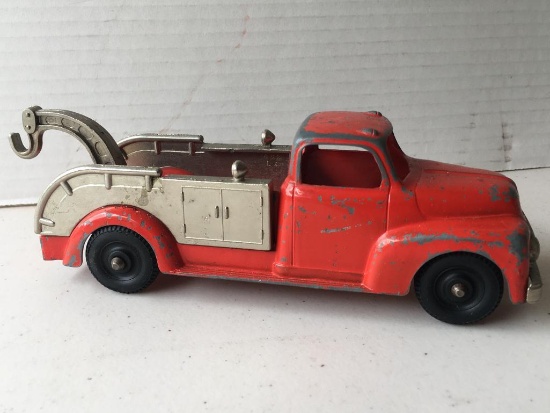 Vintage Metal Hubley Toy Fire Truck