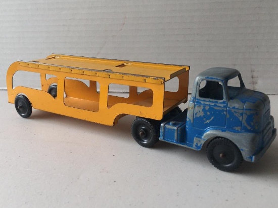 Vintage Metal Tootsie Toy Car Hauler