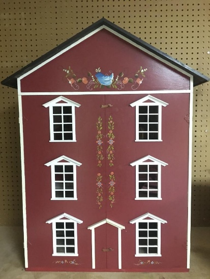 Handmade Vintage Wood Doll House