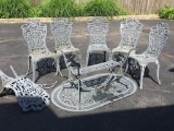 Metal Outdoor Table and Chairs