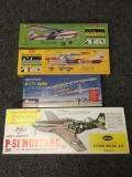 Lot of Vintage Model Airplanes