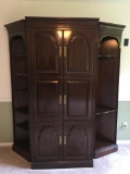 Three Piece Ethan Allen Entertainment Center