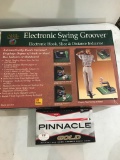 Club Champ Electronic Swing Groover and Golf Balls