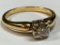 14KT 20PT Diamond Ring