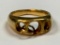 18k Gold Empty Set Ring