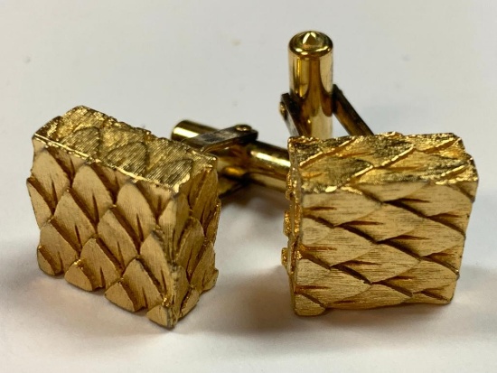 Sterling Gold Plated Cufflinks