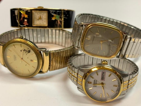 Group of 4 Misc Watches