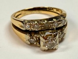14KT Gold Diamond Ring