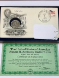 1979 Susan B Anthony Dollar Coin 