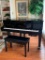 Hallet, Davis & Co. Baby Grand Piano, Black Lacquer Finish, Player Piano