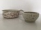 Pair of Pottery Bowls w/Signature